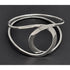 Norway Plus Designs Jewelry Norway Plus Designs Tone Vigeland Sterling Modernist Cuff Bracelet Circa 1960s