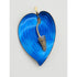Einar Modahl Jewelry Norwegian Einar Modahl Sterling & Enamel Large Calla Lily Flower Brooch 30/40s