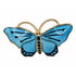 OPRO Jewelry VTG Ole Petter Raasch Olsen OPRO Norway Gilt 925SS & Enamel Butterfly Brooch