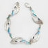 Pat Cheney Jewelry Scottish Designer Pat Cheney Malcolm Gray Sterling Enamel Art Deco Bracelet 80s