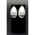 Patricia Von Musulin Jewelry RARE Patricia Von Musulin Sterling Lucite Modernist Runway Couture Earrings 1980s