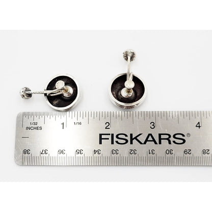 Peter Macchiarini Jewelry Super RARE Highly Desirable! Peter Macchiarini Early "Pod" Earrings Circa 1951