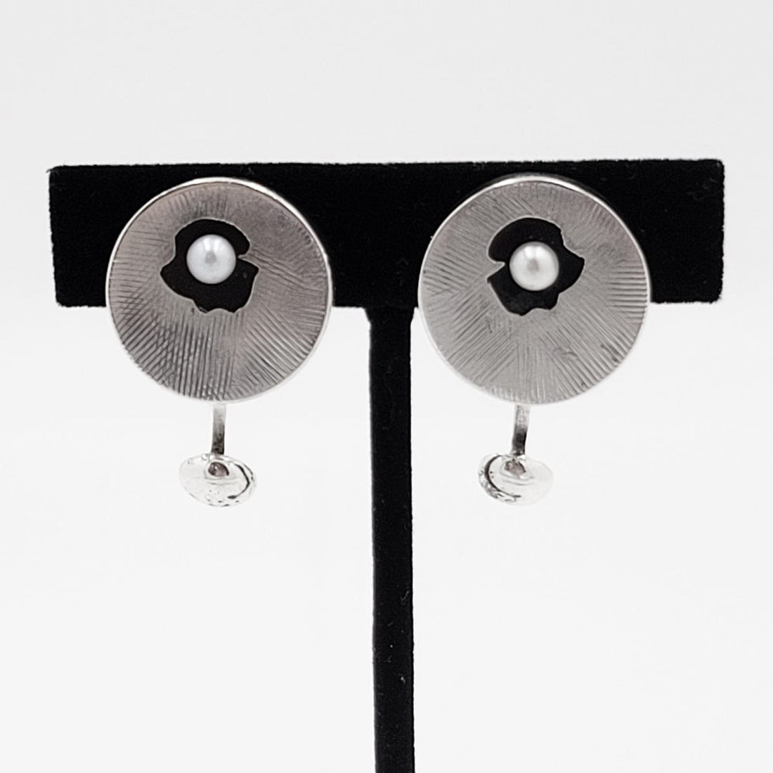 Peter Macchiarini Jewelry Super RARE Highly Desirable! Peter Macchiarini Early "Pod" Earrings Circa 1951