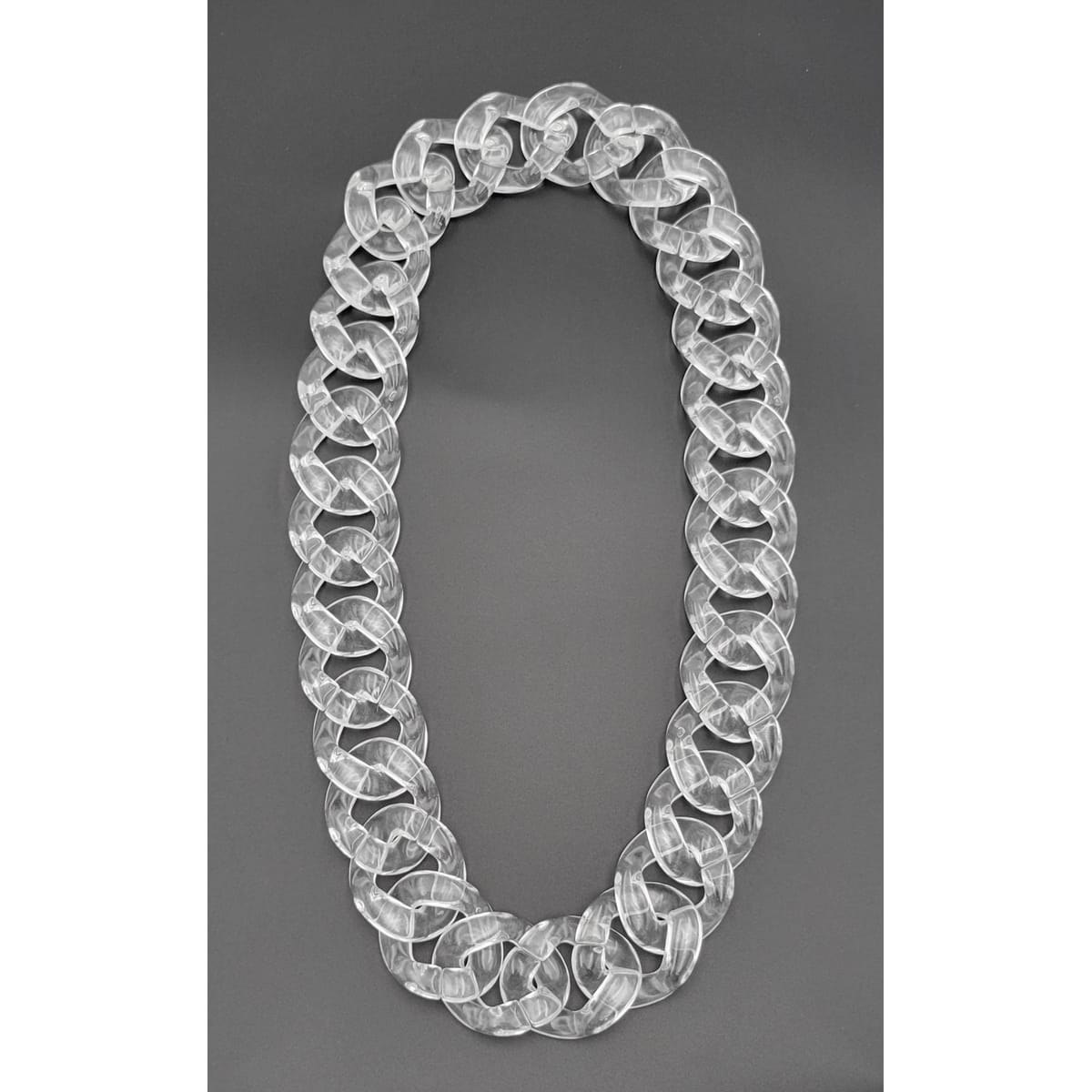 Pono Joan Goodman Jewelry Designer PONO Italy Massive Lucite Runway Couture Necklace