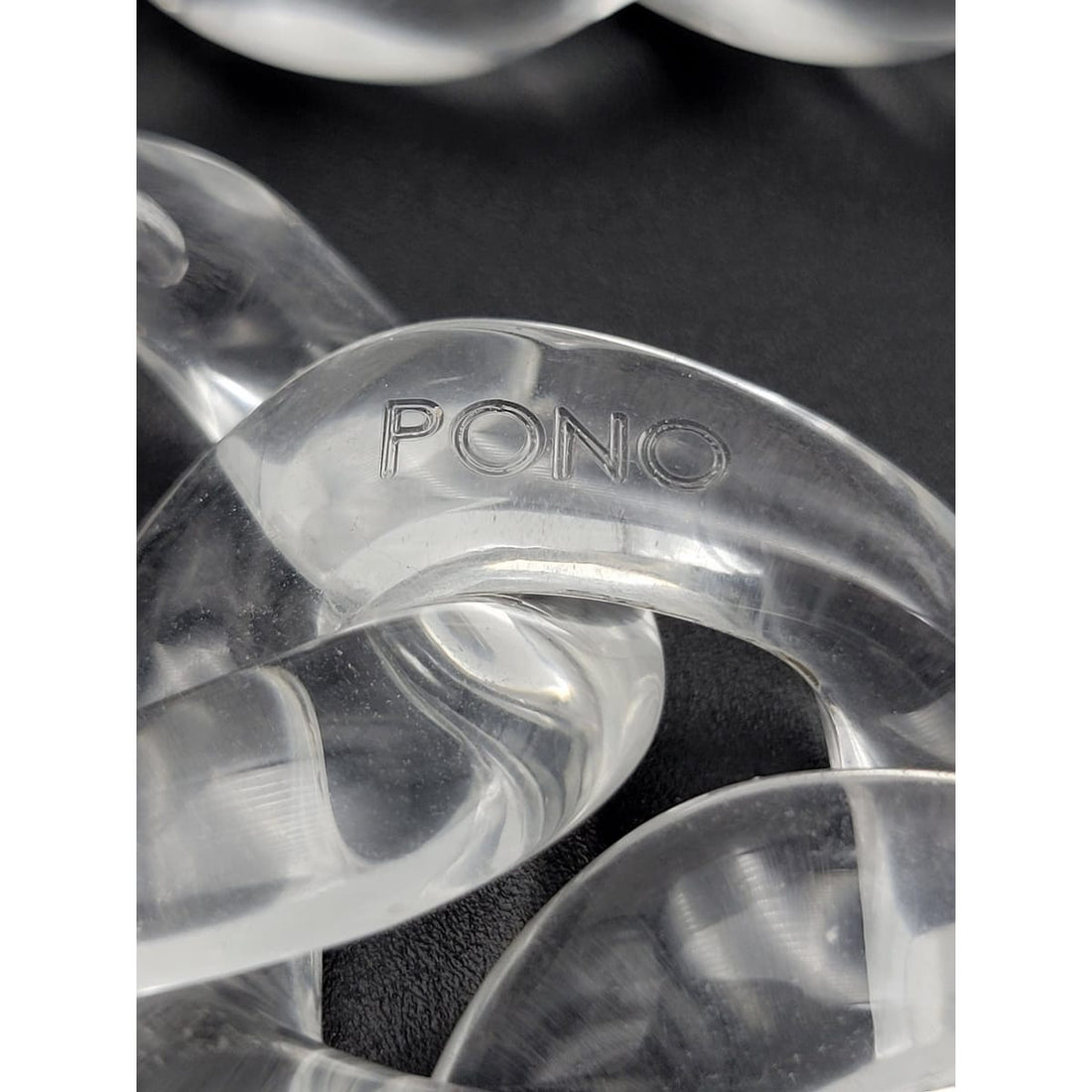 Pono Joan Goodman Jewelry Designer PONO Italy Massive Lucite Runway Couture Statement Necklace 2003/04