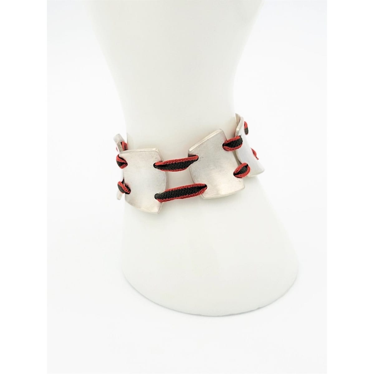 Prudenci Sanchez Jewelry VNTG Prudenci Sanchez Spain Modernist Unique Sculptural Sterling Bracelet RARE