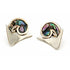 Rancho Alegre Jewelry Stunning Miguel Taxco Rancho Alegre Modernist Sterling Abalone Earrings 50s/60s