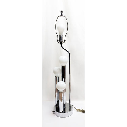 Robert Sonneman Lighting MCM Robert Sonneman Modernist 4 Pillar Tall Architectural Table Lamp 1960/70s