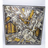 Rohne Art 1971 Bernhard Rohne Brutalist Mixed Metal Wall Sculpture Hand Signed/Dated