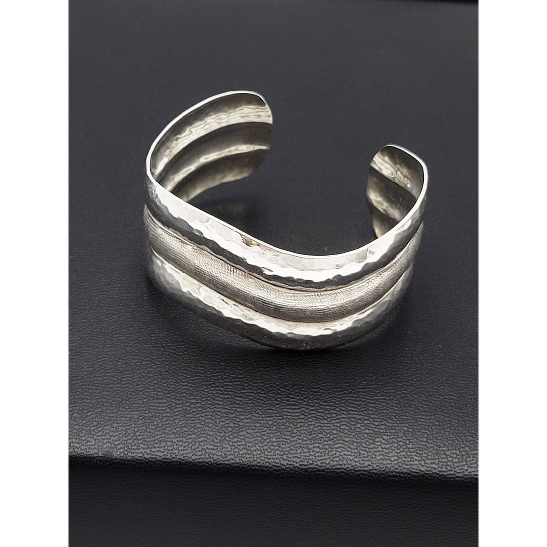 Rohner Jewelry Vintage US Designer Rohner Sterling Silver Cuff Bracelet