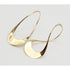 Ronald Hayes Pearson Jewelry US Designer Ronald Hayes Pearson 14K Gold Abstract Modernist Long Earrings RARE