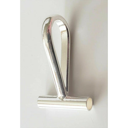 Secrest Jewelry VERY RARE Russell Secrest Sterling Abstract Modernist Brooch Earring Set 1960s