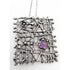 Sklar Jewelry Iconic US Designer Phyllis Sklar Brutalist Sterling & Amethyst Brooch RARE 50/60s