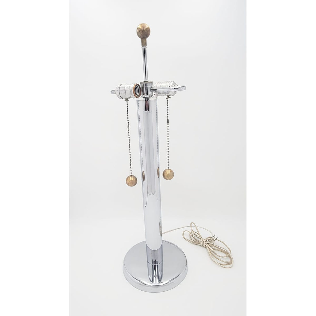 Robert Sonneman Lighting Superb Sonneman for Kovacs Chrome Modernist Bauhaus Table Lamp Circa 1960&