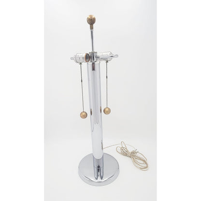 Robert Sonneman Lighting Superb Sonneman for Kovacs Chrome Modernist Bauhaus Table Lamp Circa 1960&