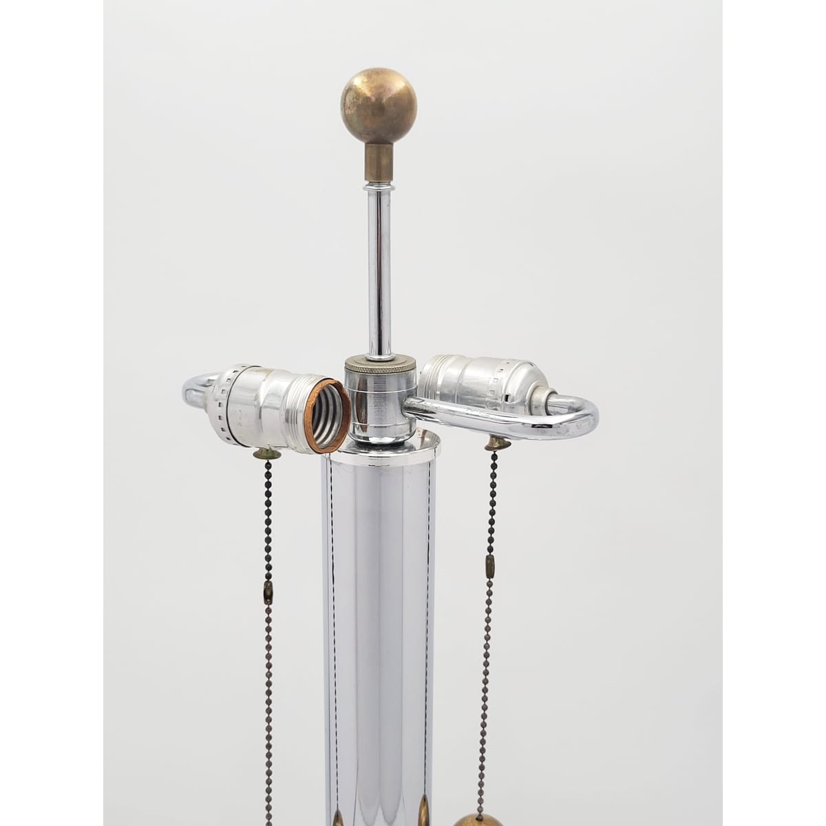 Robert Sonneman Lighting Superb Sonneman for Kovacs Chrome Modernist Bauhaus Table Lamp Circa 1960&