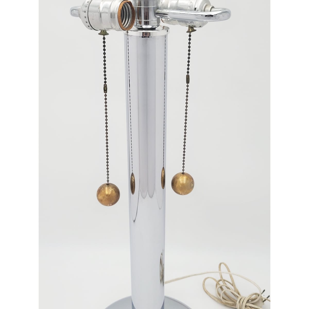 Robert Sonneman Lighting Superb Sonneman for Kovacs Chrome Modernist Bauhaus Table Lamp Circa 1960&