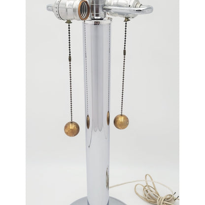 Robert Sonneman Lighting Superb Sonneman for Kovacs Chrome Modernist Bauhaus Table Lamp Circa 1960&