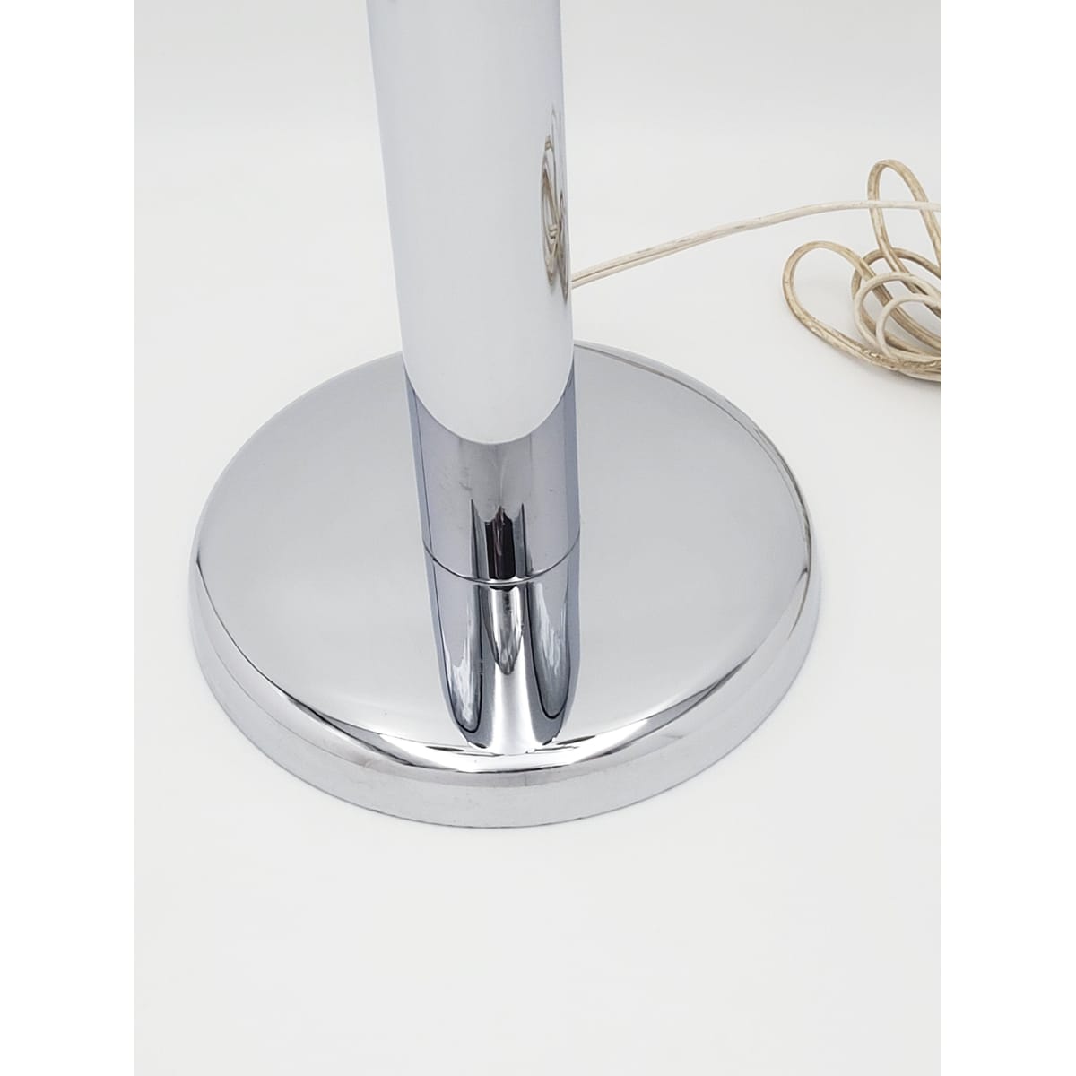 Sonneman for Kovacs Lighting Superb Sonneman for Kovacs Chrome Modernist Bauhaus Table Lamp Circa 1960&