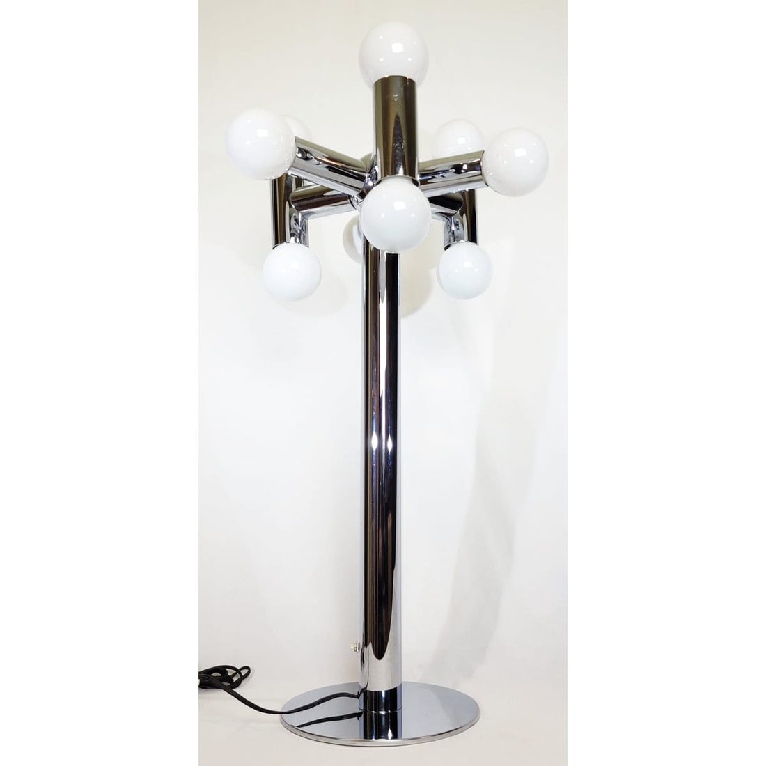 Sonneman Lighting MCM Chrome Sputnik Modernist Vintage Lamp Sonneman?