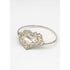 Sorensen Ehlers Jewelry Designer Sorensen & Ehlers Denmark Sterling Repousse Heart Face Bangle Circa 1977