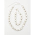 Sunstone Imports Jewelry Designer Sterling Silver Modernist Rock Candy Beads Necklace & Bracelet Set