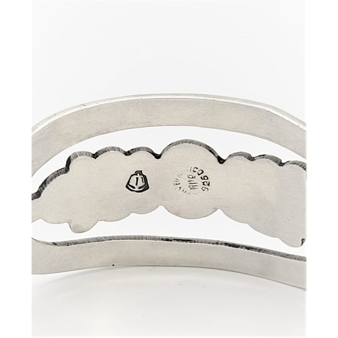 Taxco Jewelry Taxco Sterling Modernist Cuff Bracelet Signed Stamped Eagle 1 Circa 1960-70s