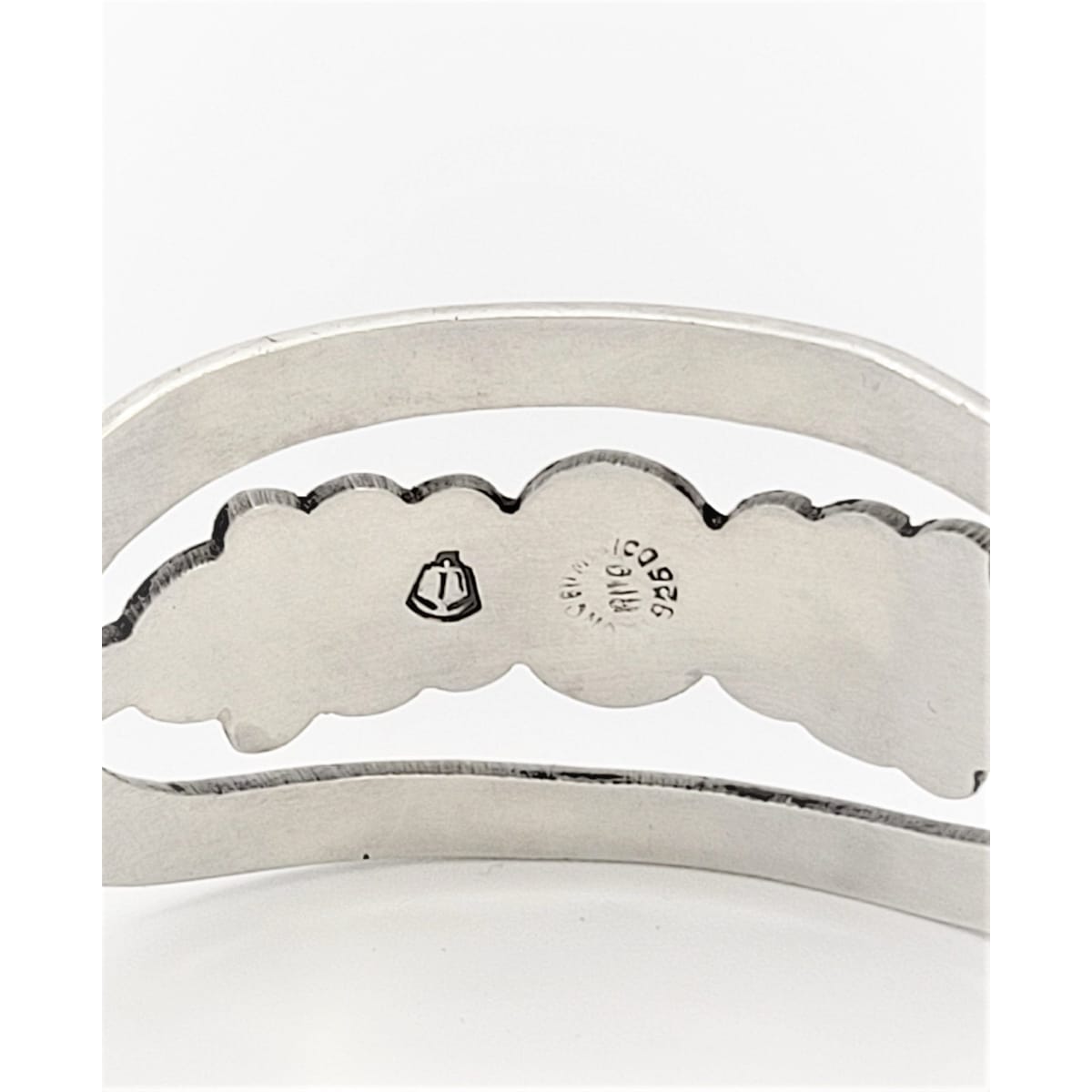 Taxco Jewelry Taxco Sterling Modernist Cuff Bracelet Signed Stamped Eagle 1 Circa 1960-70s