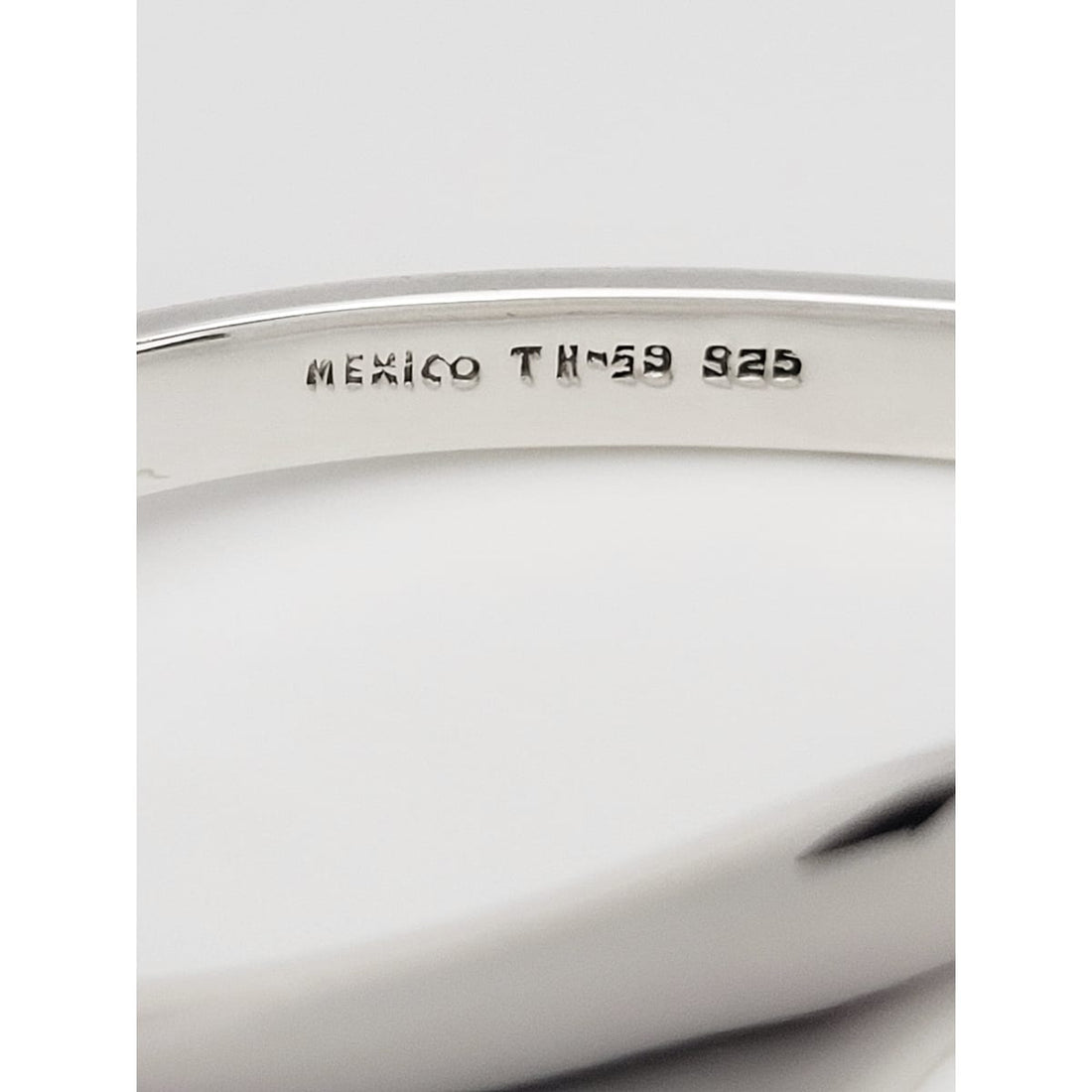 Taxco Sterling Jewelry Taxco Designer Sterling Silver Abstract Modernist DBL Hinged Bangle Bracelet