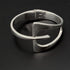 Taxco Sterling Jewelry Vintage Designer Sterling Modernist Taxco Clamper Bangle Bracelet