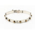 Taxco Sterling Jewelry Vintage Taxco Designer Sterling Silver & Brass Modernist Panel Links Bracelet