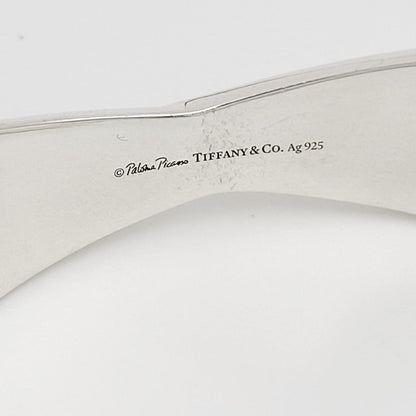 Tiffany &amp; Co. Jewelry Superb Tiffany&amp;Co Paloma Picasso Solid Sterling Graffiti X Cuff Bracelet Size L
