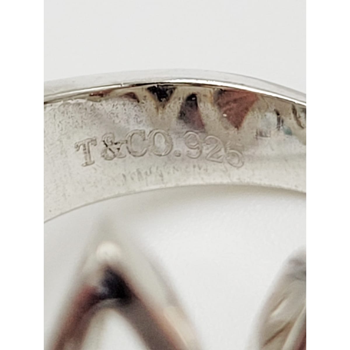 Tiffany &amp; Co. Jewelry Tiffany &amp; Co Sterling Large Modernist Architectural Ovals Cocktail Ring w/ Bag