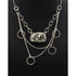 TMCMH Jewelry Designer Artisan Sterling Modernist Abstract Necklace