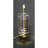 TMCMH Lighting MCM Lucite and Brass Abstract Modernist Vintage Lamp
