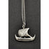 TMHM Jewelry Artisan Sterling Viking Long Boat Pendant Necklace
