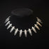 Warmind Jewelry Extremely Rare WARMIND 925S Black Enamel Denmark MODERNIST Necklace 1971